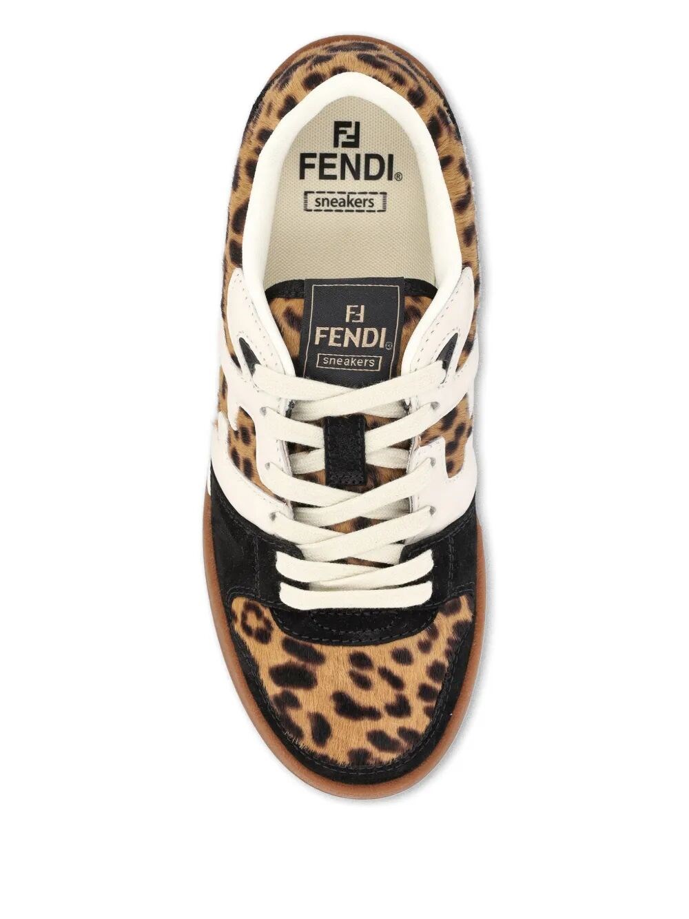 FENDI MATCH LOW TOP SNEAKERS