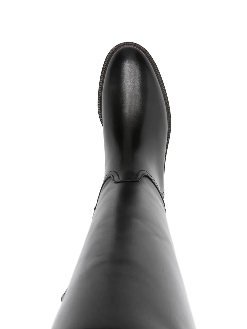LEATHER HIGH RIDING BOOTS
