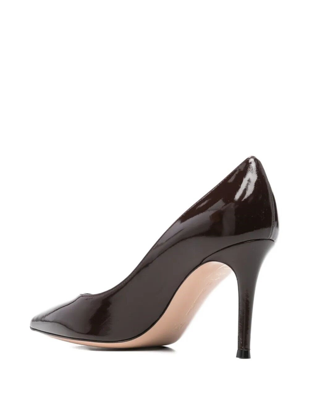 GIANVITO 85 GLOSSY NAPPA LEATHER PUMPS