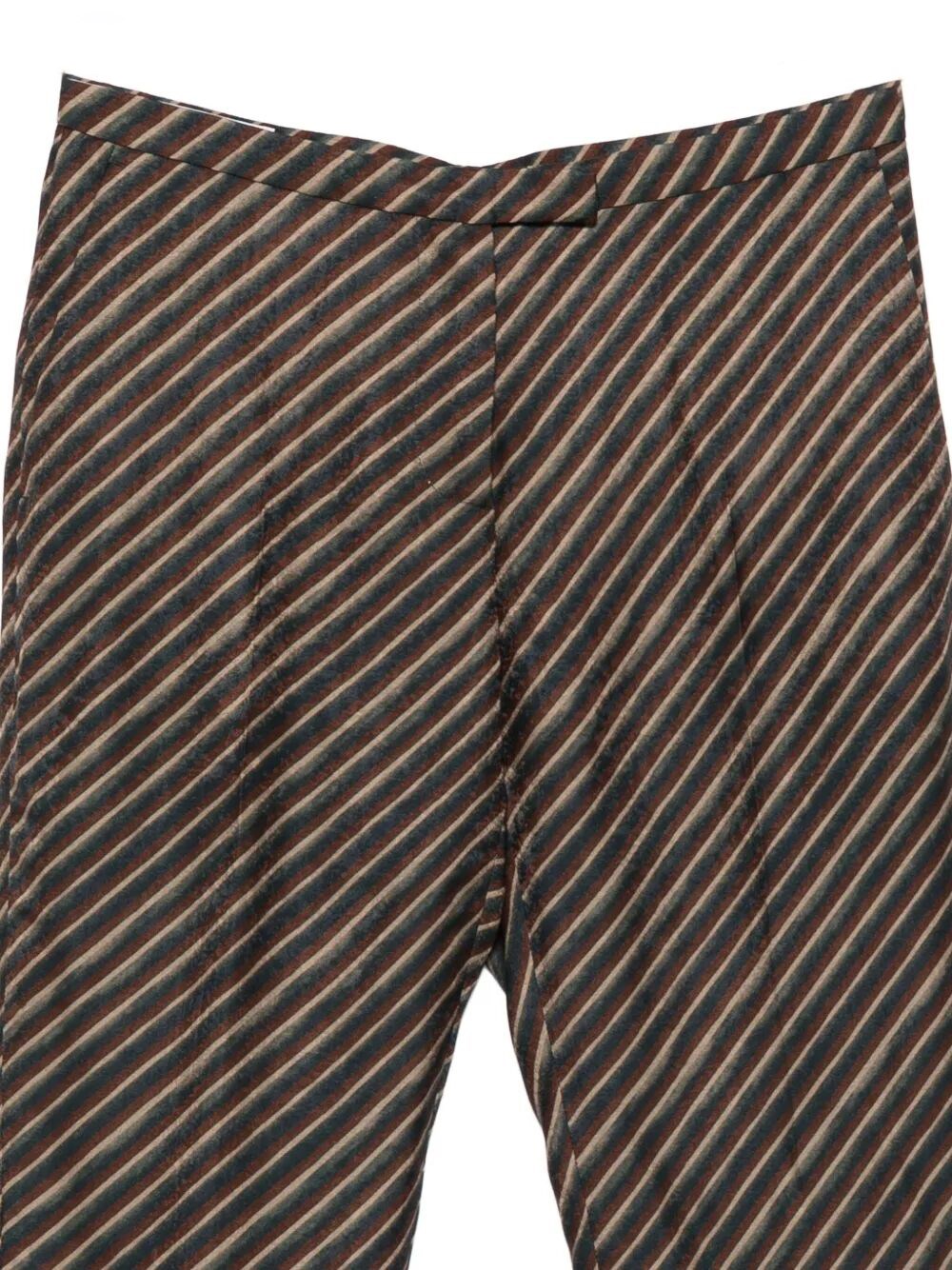 PALOLA WOOL STRIPED TROUSERS 