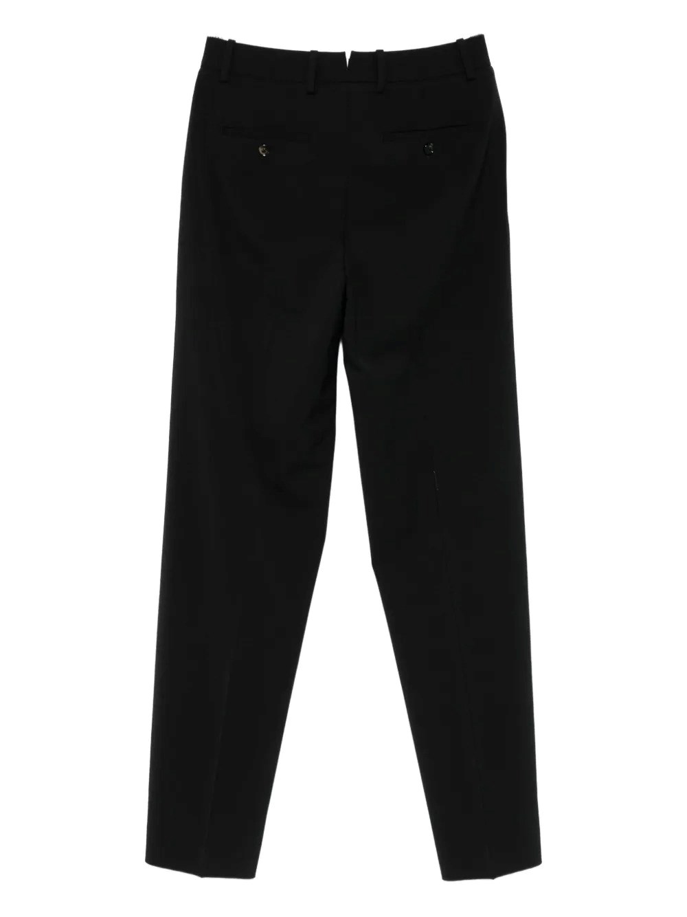 BEVERLY PLEATED WOOL TROUSERS