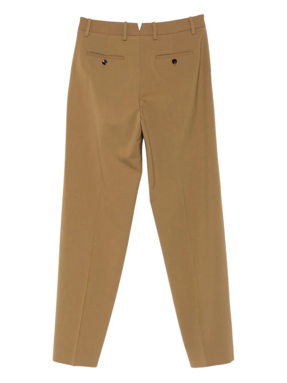 BEVERLY PLEATED WOOL TROUSERS