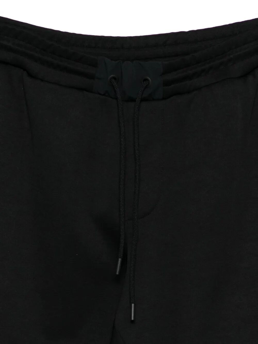 STRAIGHT-LEG COTTON BLEND JOGGERS