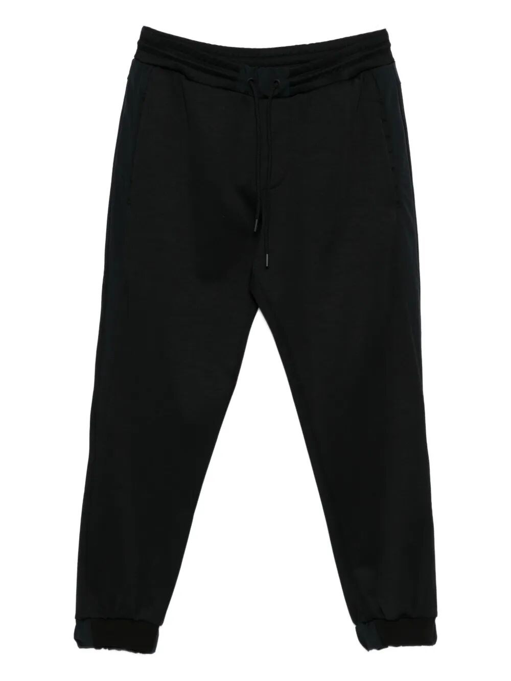 Paul & Shark Straight-leg Cotton Blend Joggers Clothing In Black