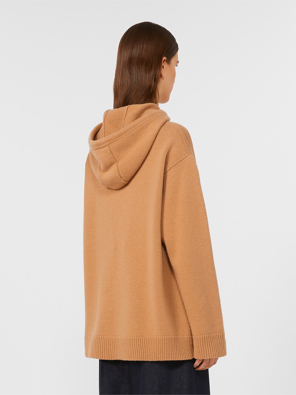 WOOL AND CASHMERE HOODED SWEATER