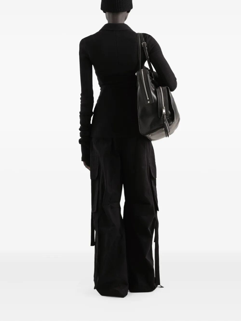 DOUBLE-BREASTED JACKET IN WOOL CLOTH