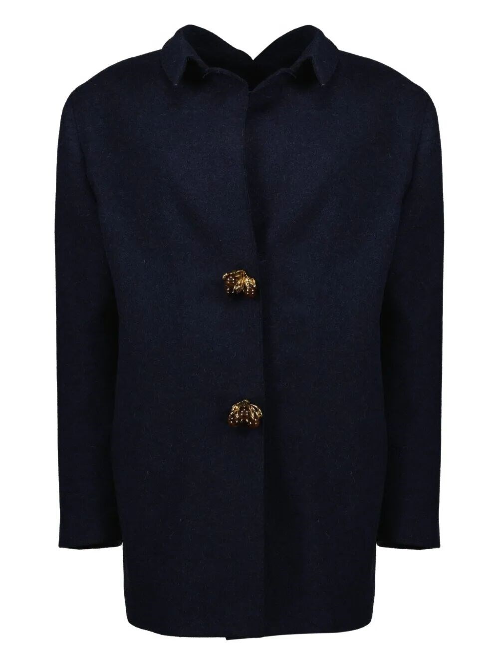 Prada Shetland Wool Jacket With Jewel Buttons In Multi