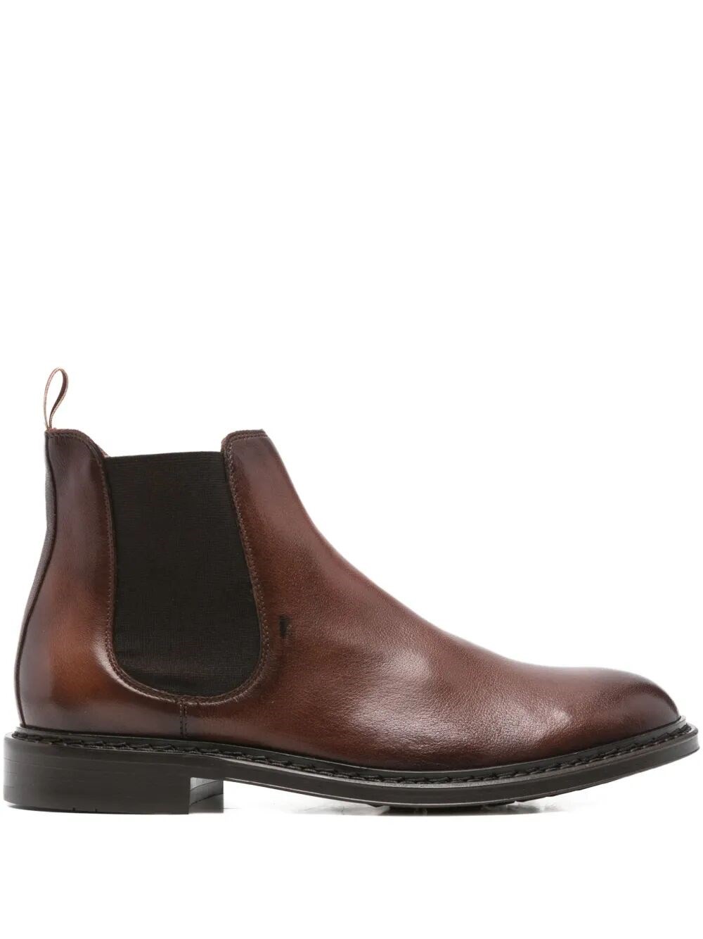 CINQUALE LEATHER CHELSEA BOOTS
