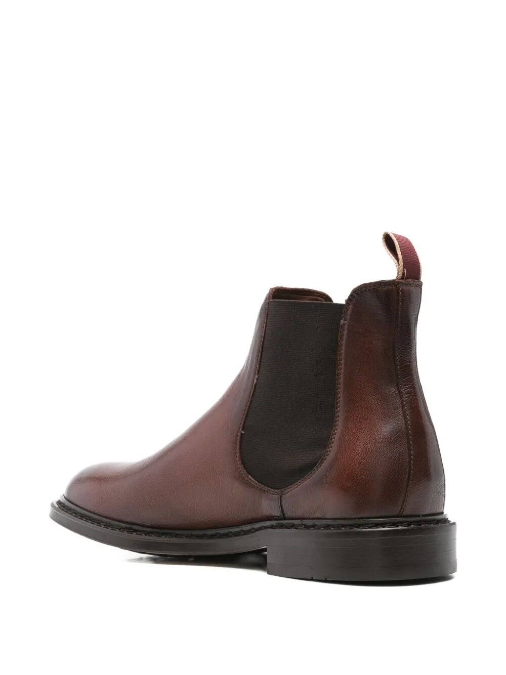 CINQUALE LEATHER CHELSEA BOOTS