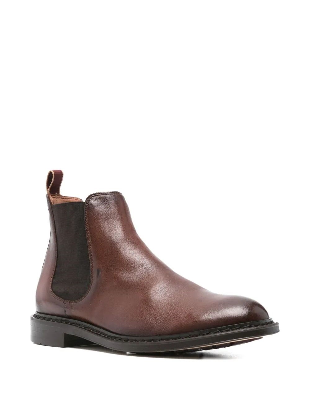 CINQUALE LEATHER CHELSEA BOOTS