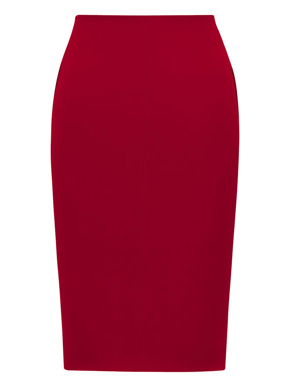 MID-RISE PENCIL SKIRT IN SATIN