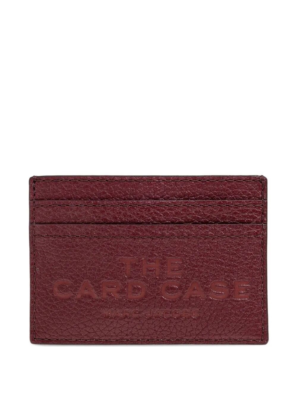 Marc Jacobs The Leather Card Case Accessories In Red