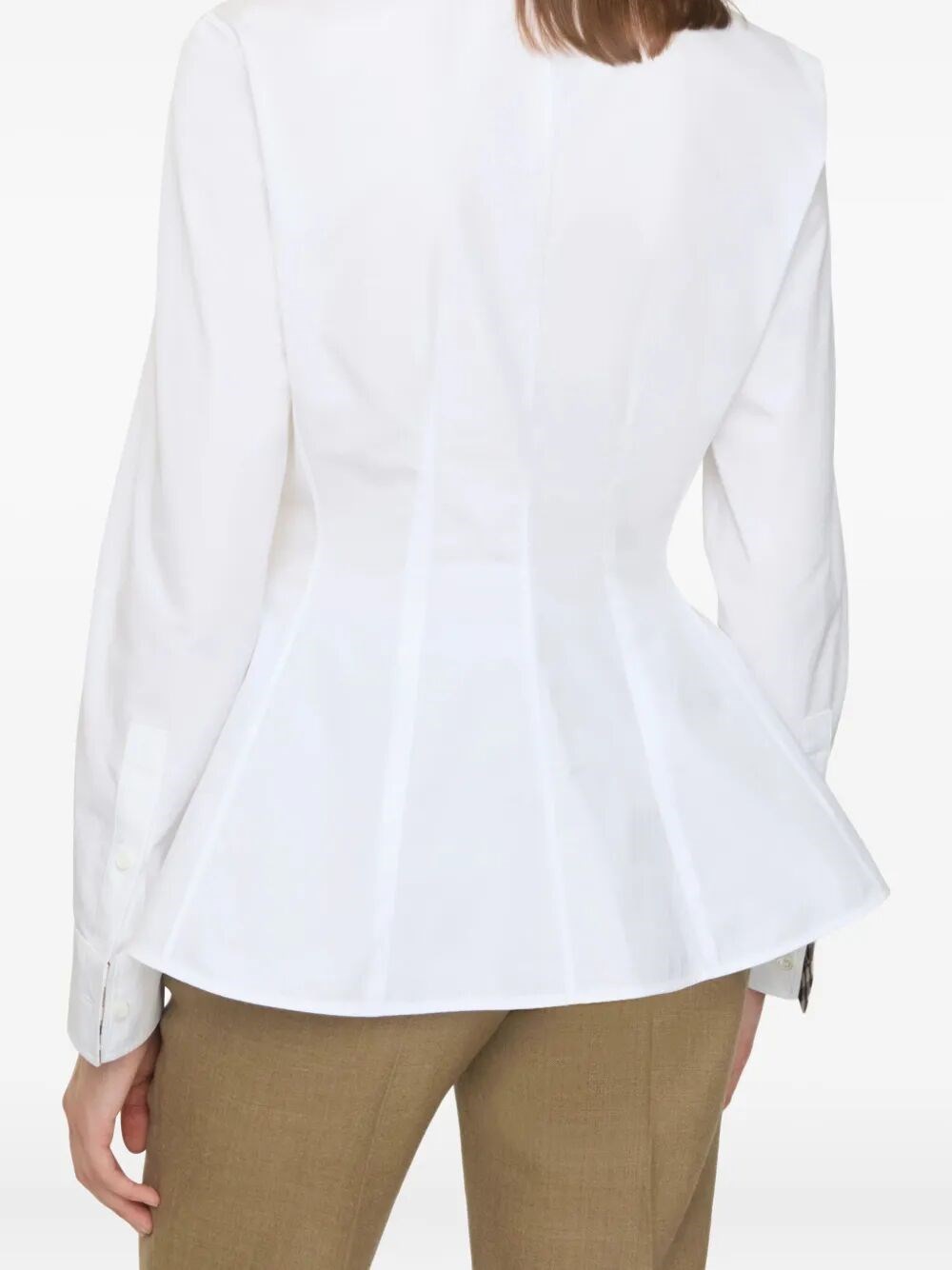 ELIZA COTTON SHIRT WITH DROP WAIST