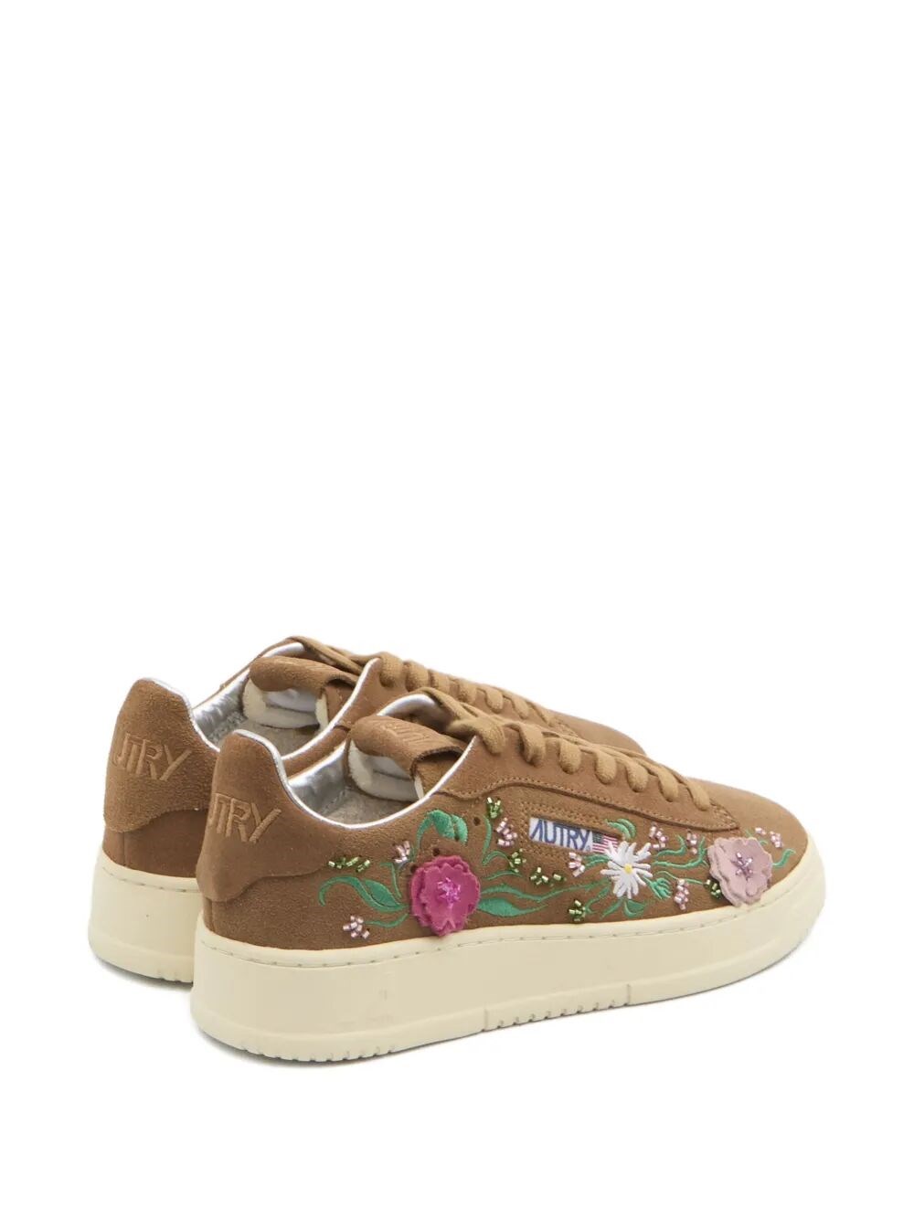 DALLAS LOW SUEDE EMBELLISHED SNEAKERS