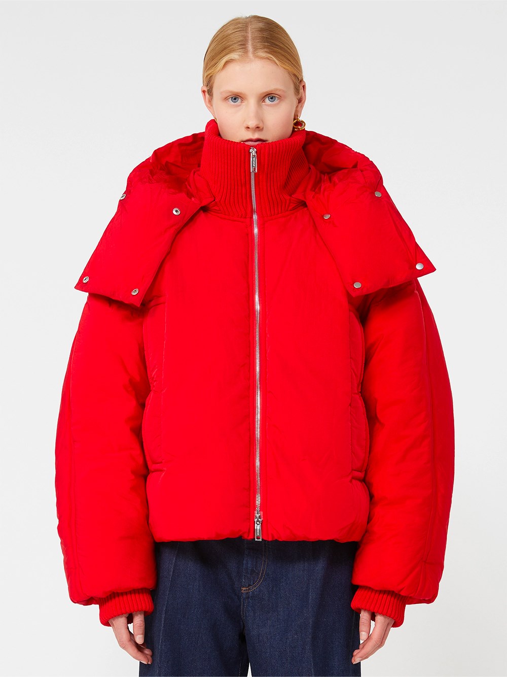 SHORT DROP-PROOF DOWN JACKET