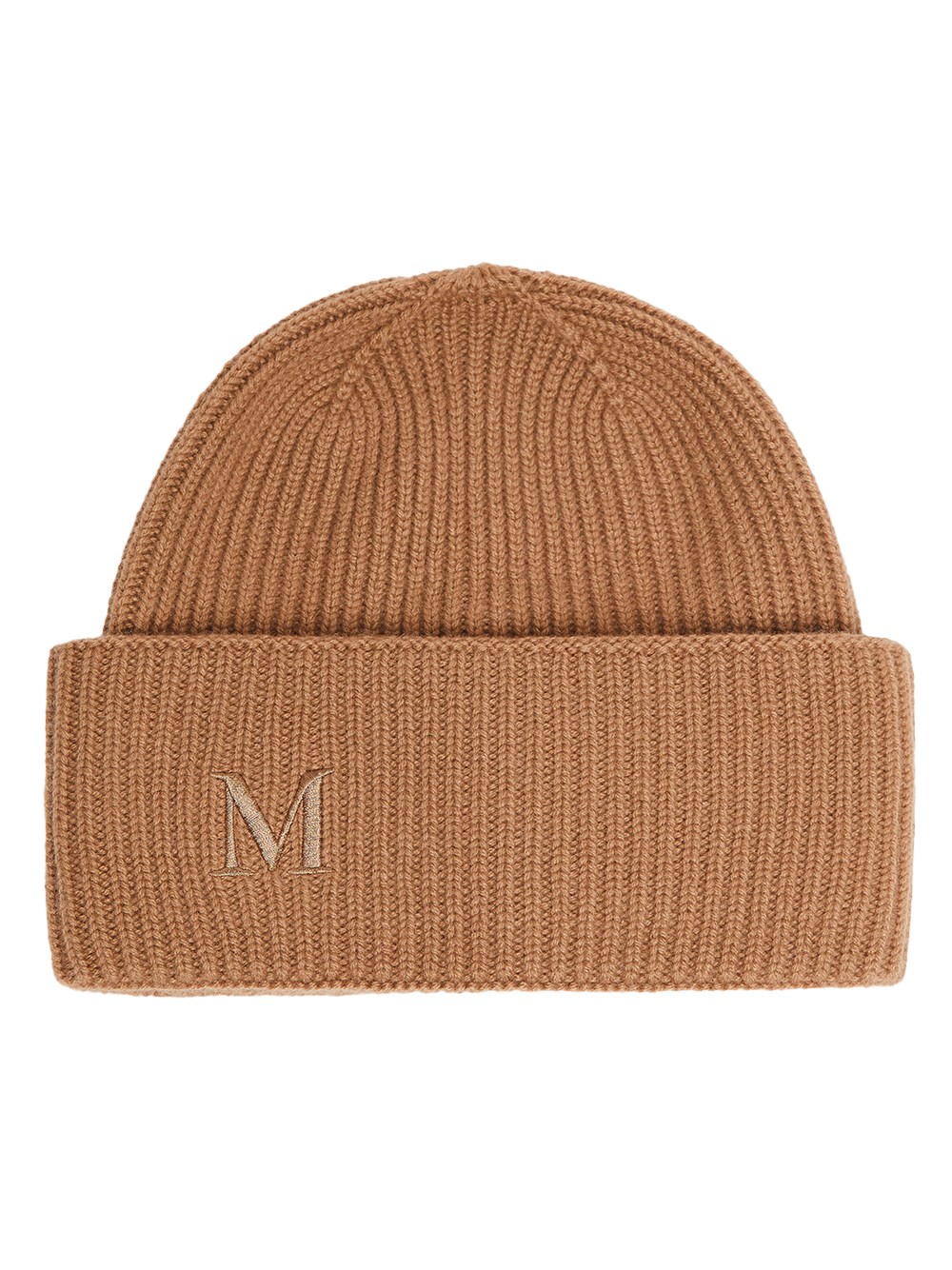 Max Mara Ribbed Cashmere Blouse Accessories In Brown