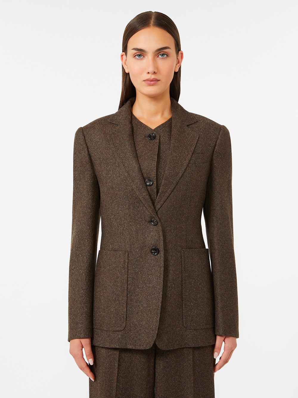 WOOL TWEED JACKET