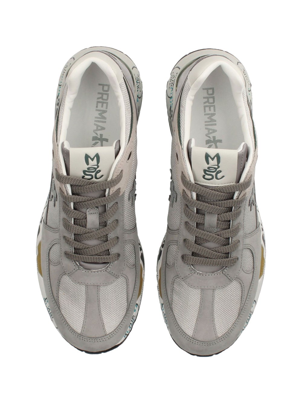 MASE MESH AND SUEDE SNEAKERS