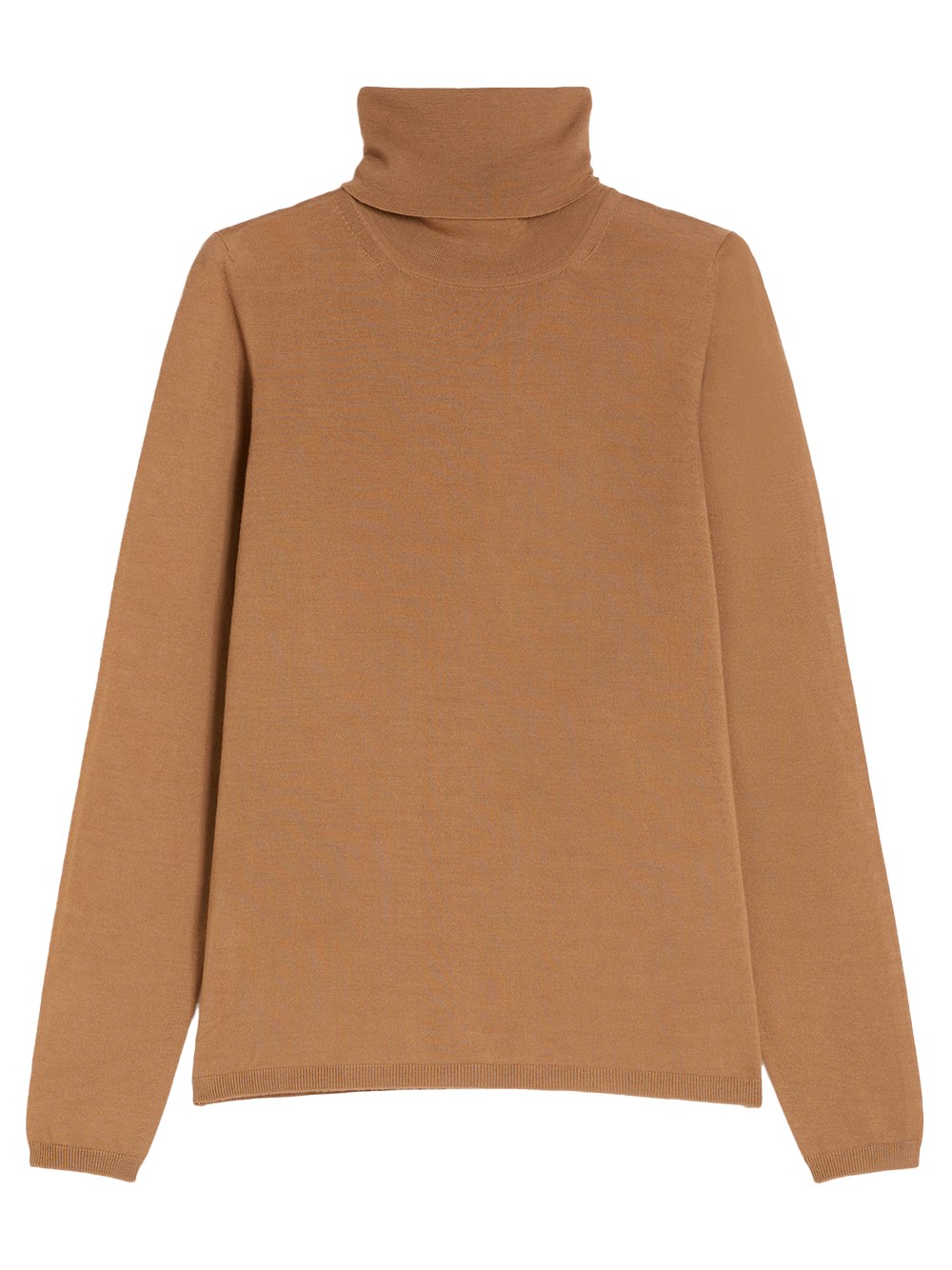 Max Mara Wool Turtleneck Sweater Clothing In Brown
