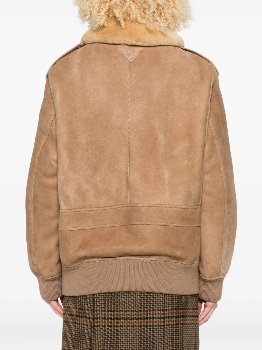 SHEARLING BOMBER JACKET