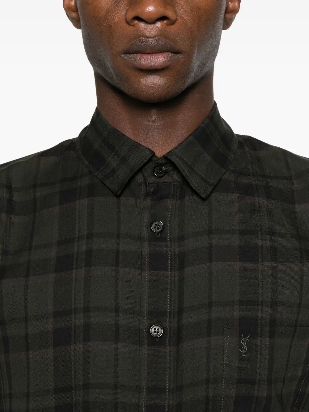 CASSANDRE SHIRT IN COTTON CHECK