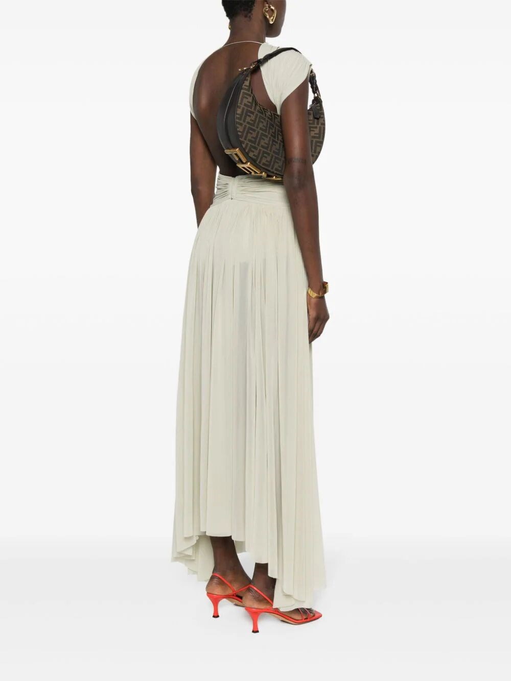 FENDIGRAPHY SMALL FF JACQUARD HOBO BAG 