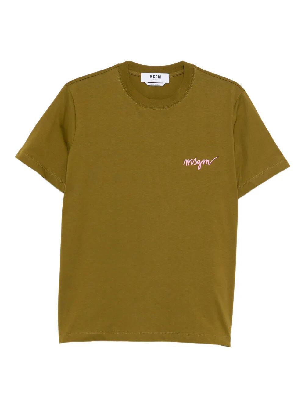 LOGO-EMBROIDERED COTTON T-SHIRT