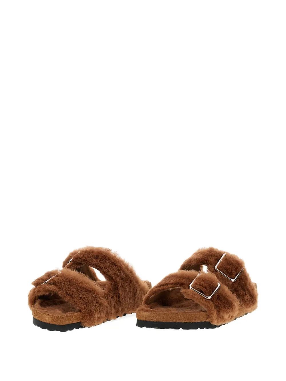 ARIZONA SHEARLING SANDALS