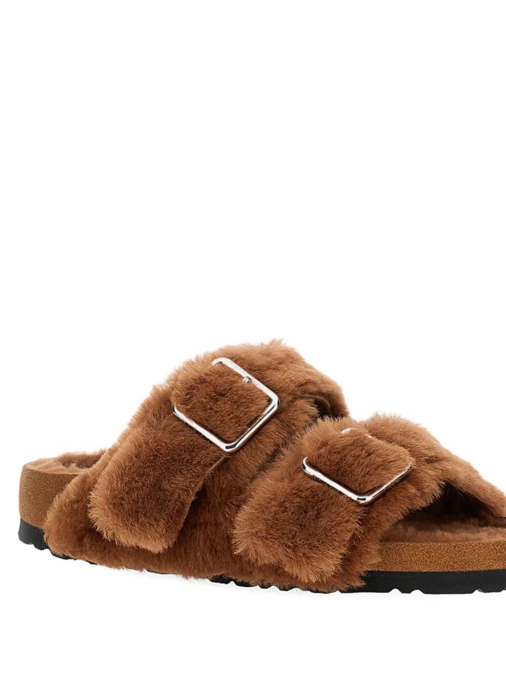 ARIZONA SHEARLING SANDALS