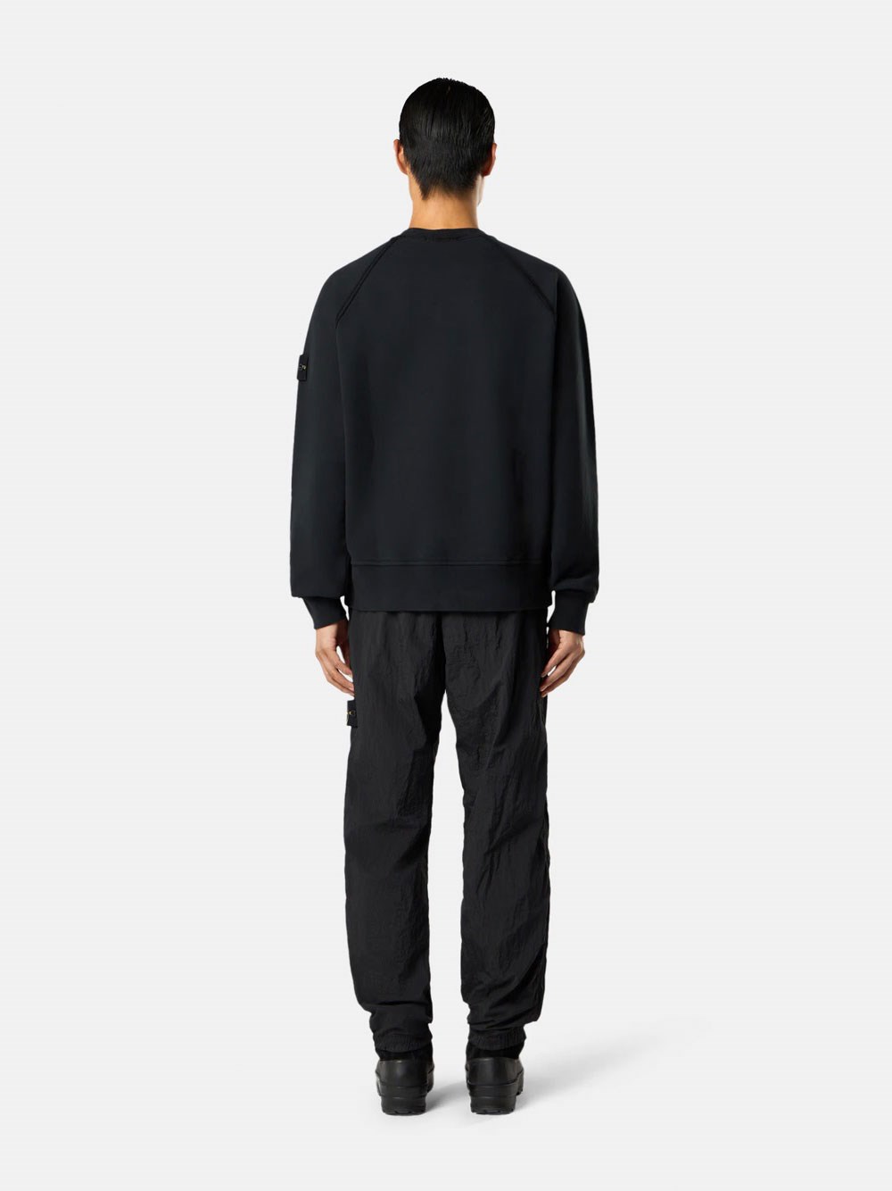 OVERSIZED FIT CREWNECK SWEATSHIRT IN BRUSHED ORGANIC COTTON FLEECE