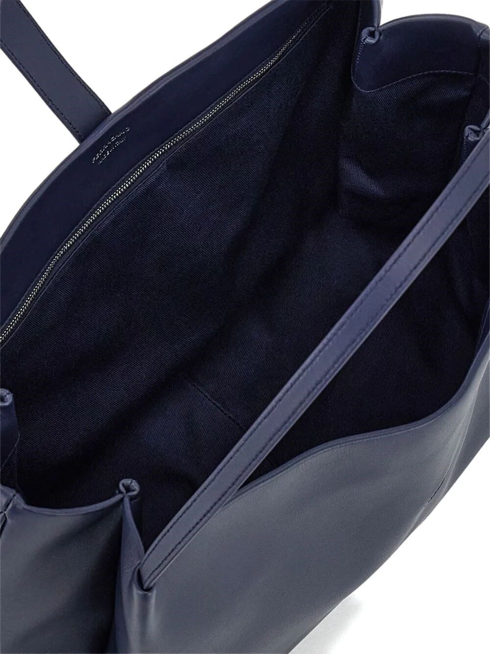LARGE LEATHER SOFTENED TOTE BAG