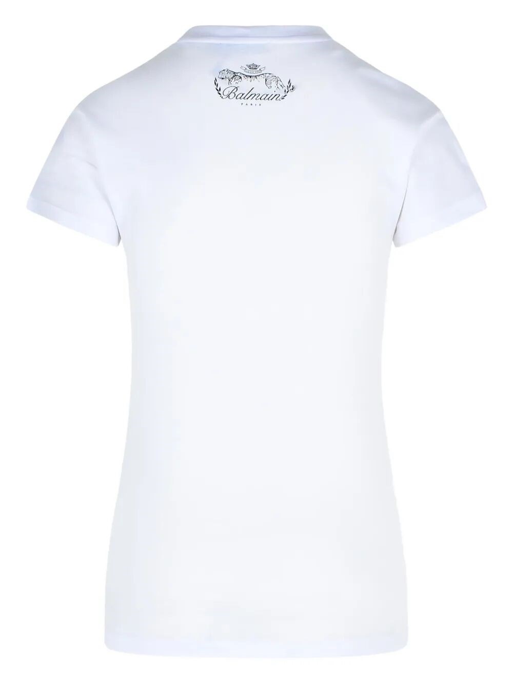 SHORT-SLEEVED DRAPED JERSEY T-SHIRT