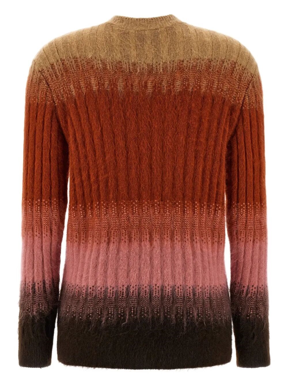 GRADIENT MOHAIR AND WOOL FITTED JUMPER