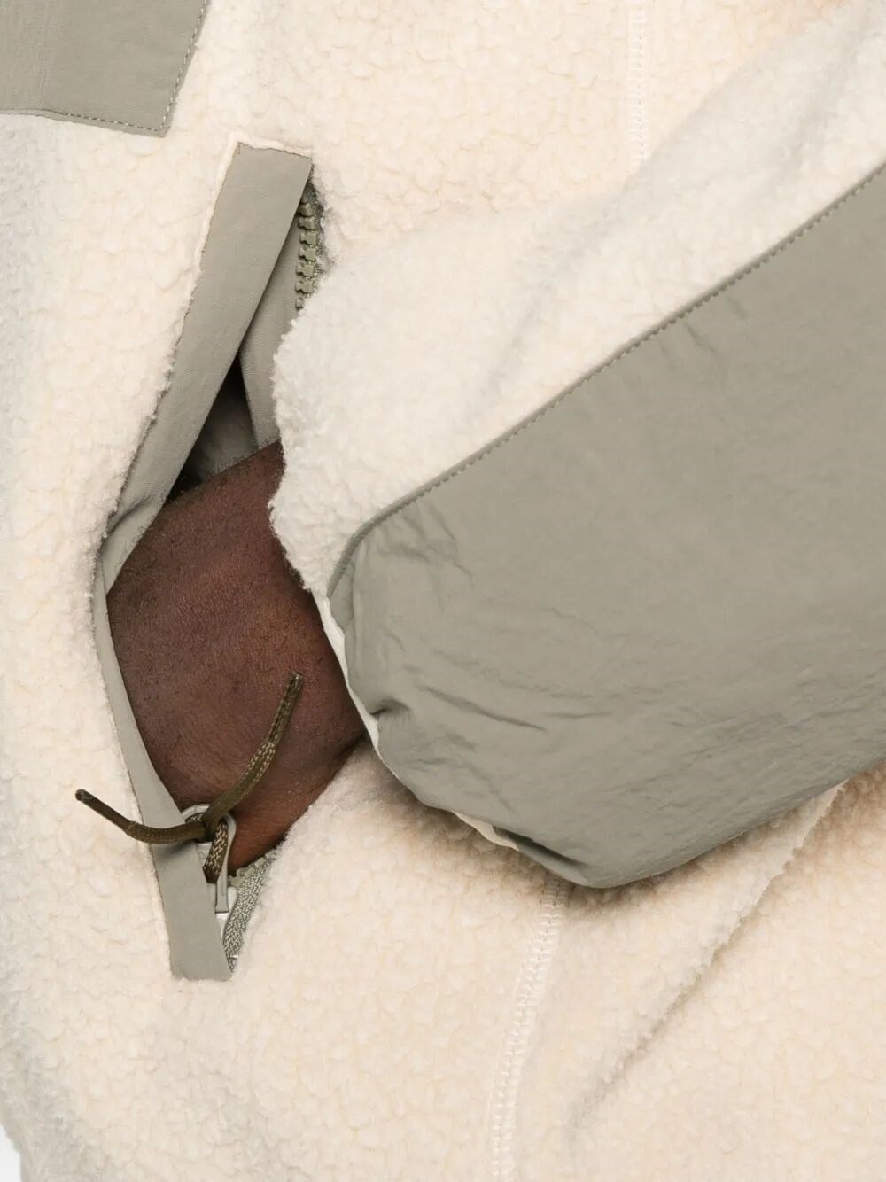 CASUAL FLEECE ZIPPED JACKET