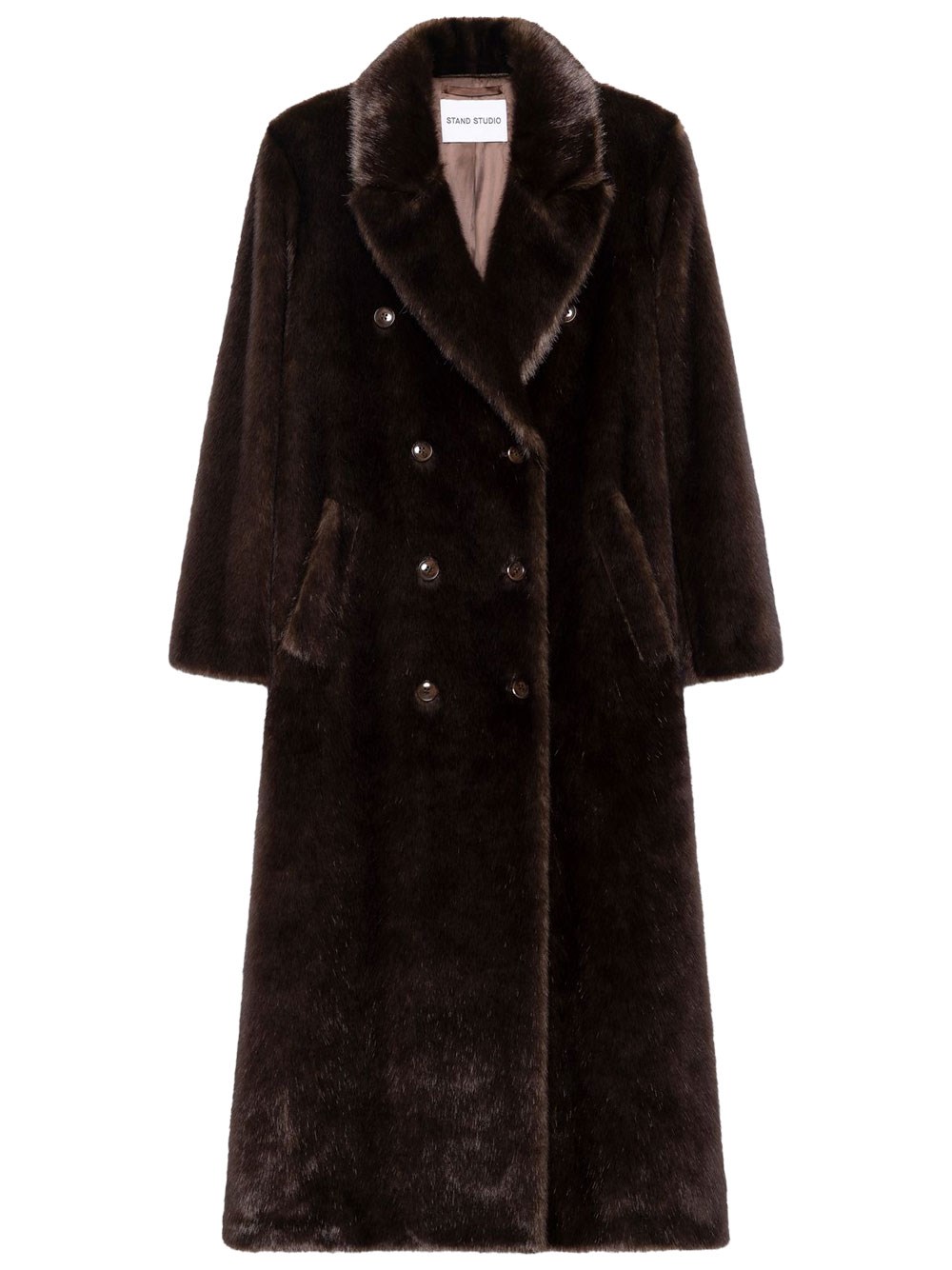 HARPER FAUX FUR LONG COAT