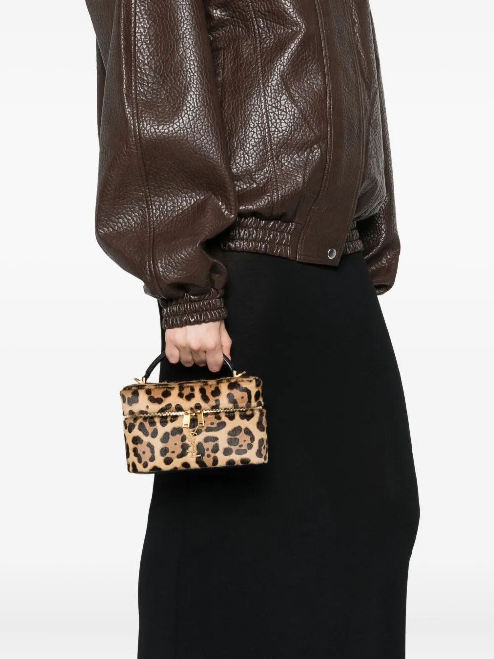 GABY VANITY BAG IN PONYSKIN LEATHER 