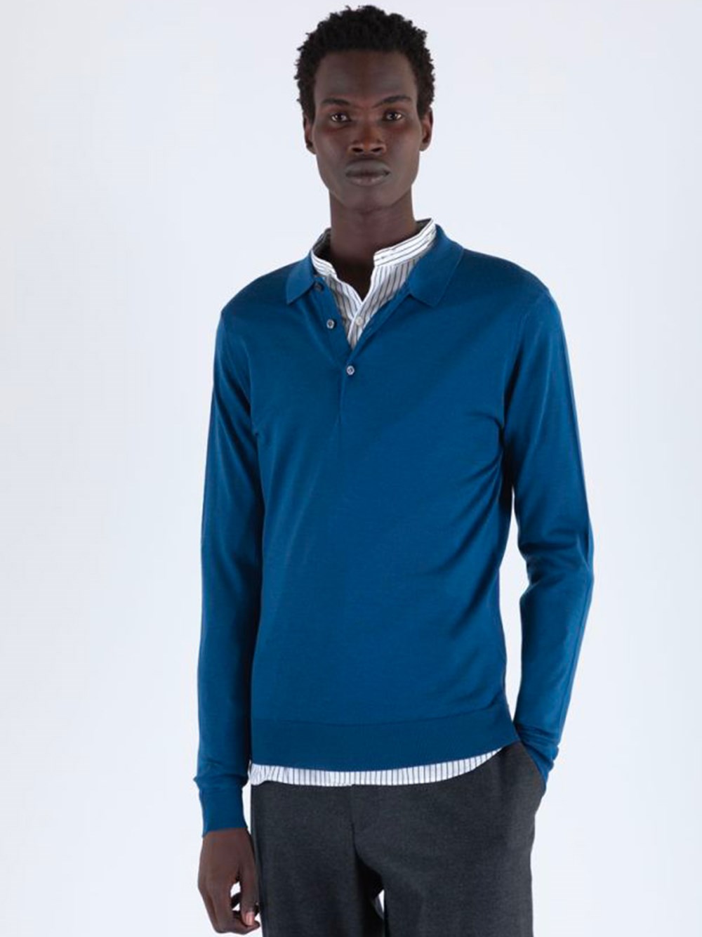 LONG SLEEVE POLO