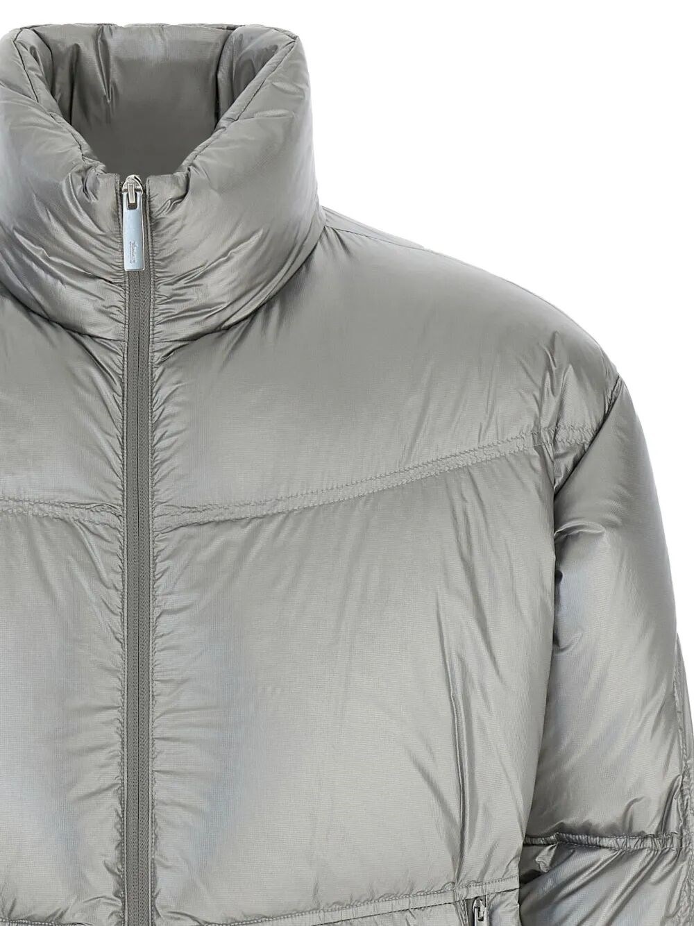 LAMINAR METALLIC SHIELD DOWN JACKET WITH TITANIUM COATING