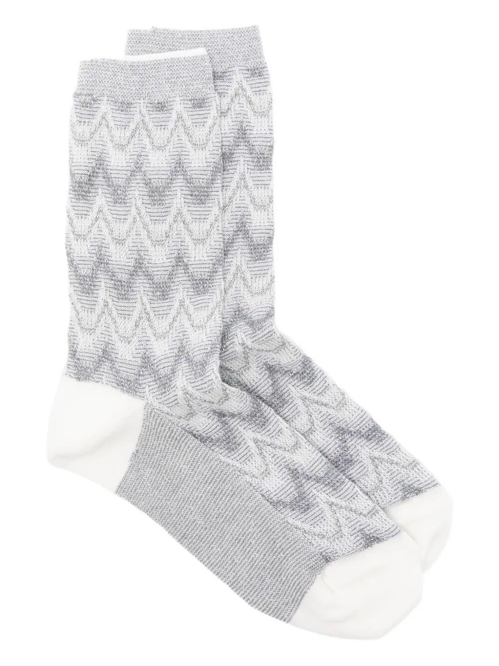 ZIG-ZAG COTTON SOCKS