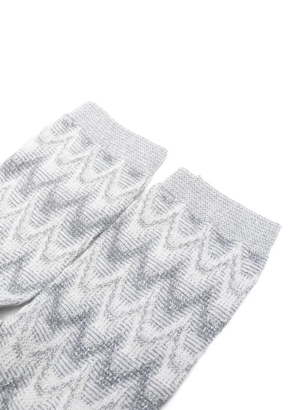 ZIG-ZAG COTTON SOCKS