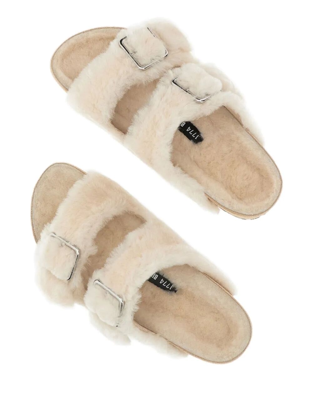 ARIZONA SHEARLING SANDALS