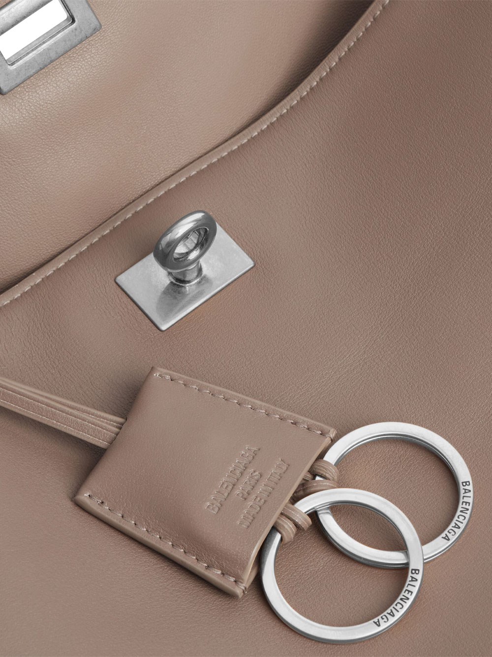 RODEO MEDIUM SMOOTH LEATHER HANDBAG