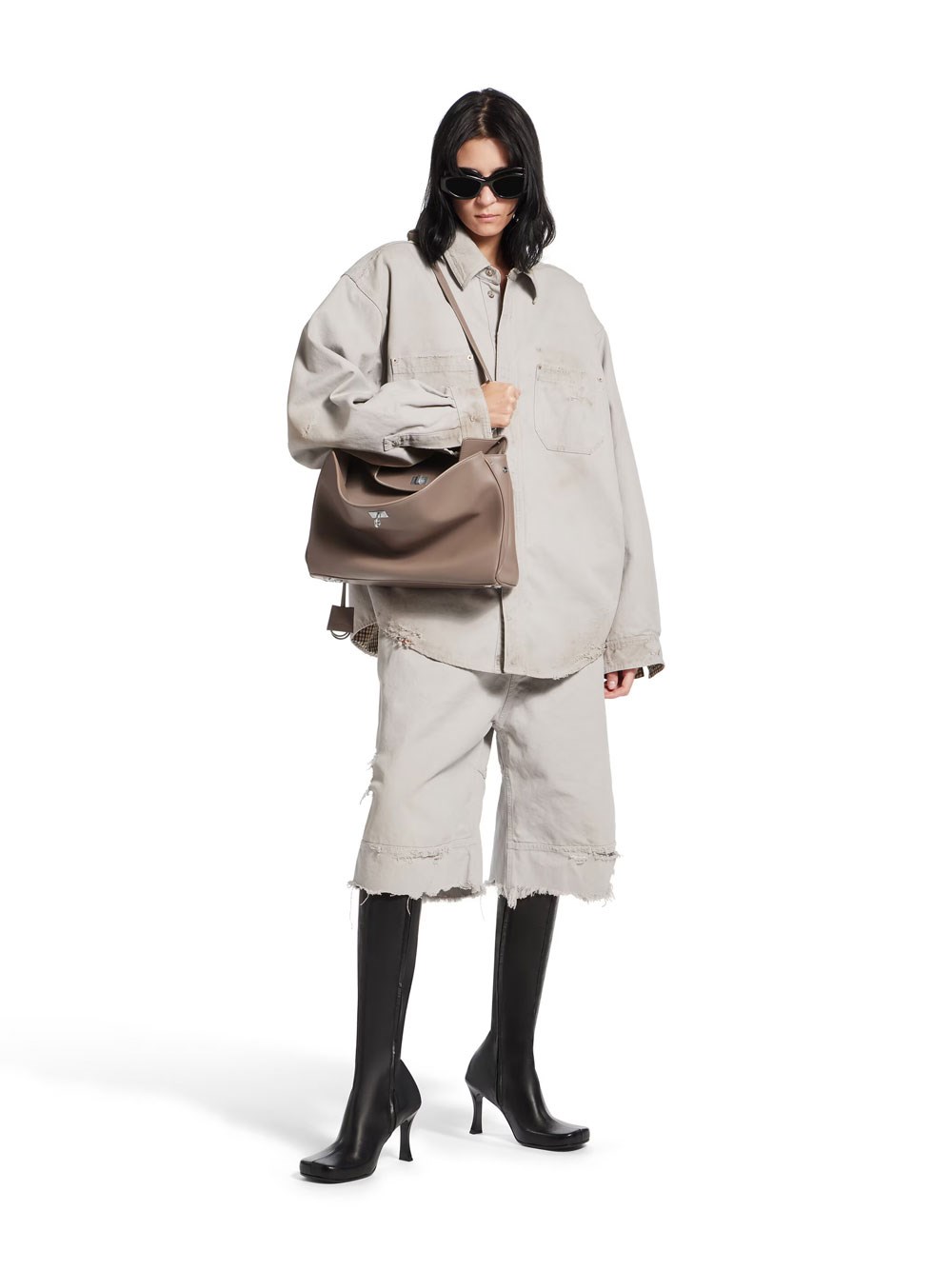 RODEO MEDIUM SMOOTH LEATHER HANDBAG