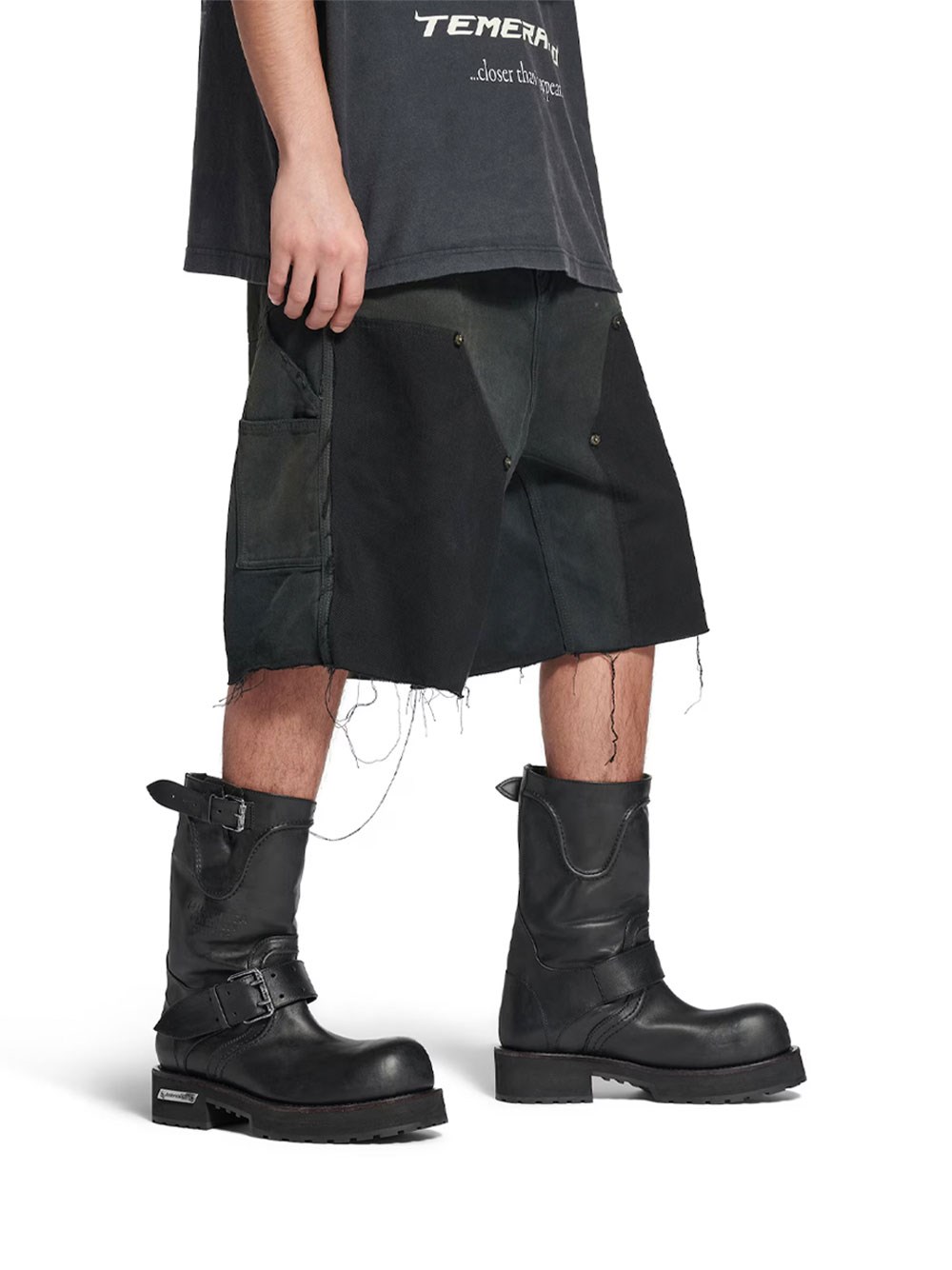 VENOM BOOTS IN WORN-OUT EFFECT LEATHER 