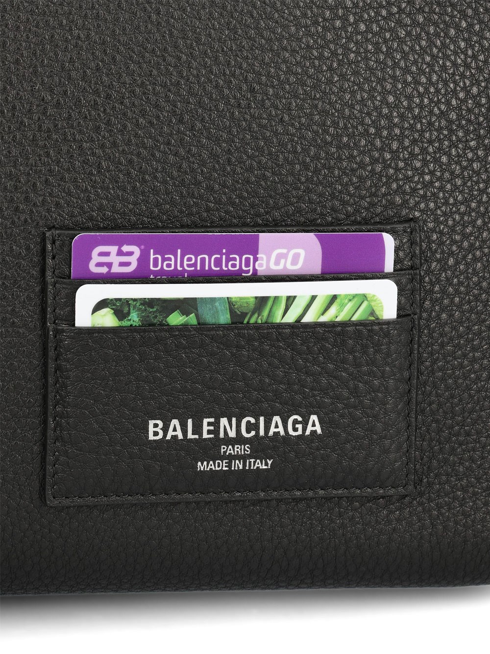 LEATHER ZIPPED POUCH