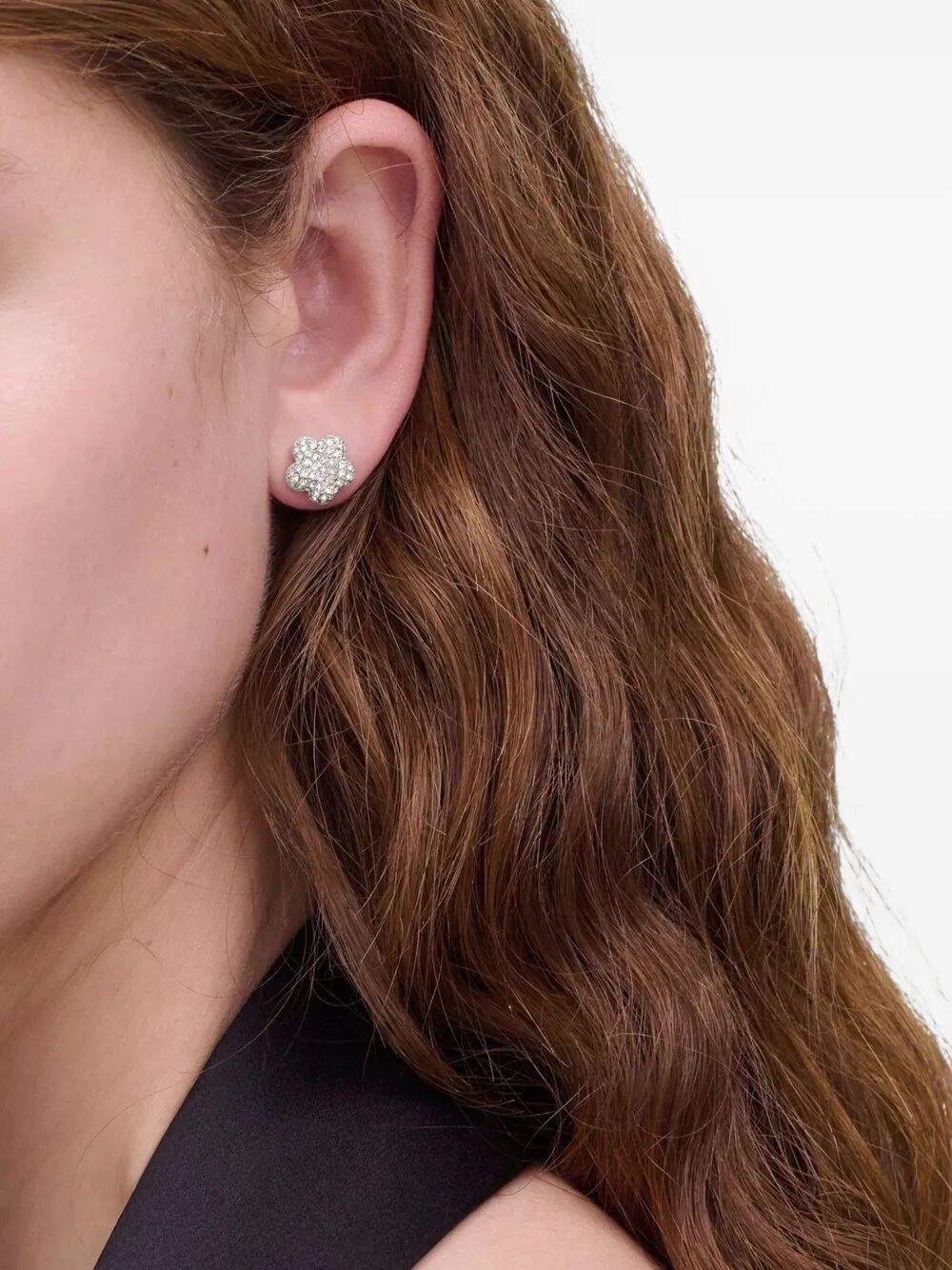 THE DAISY PAVE STUD EARRINGS