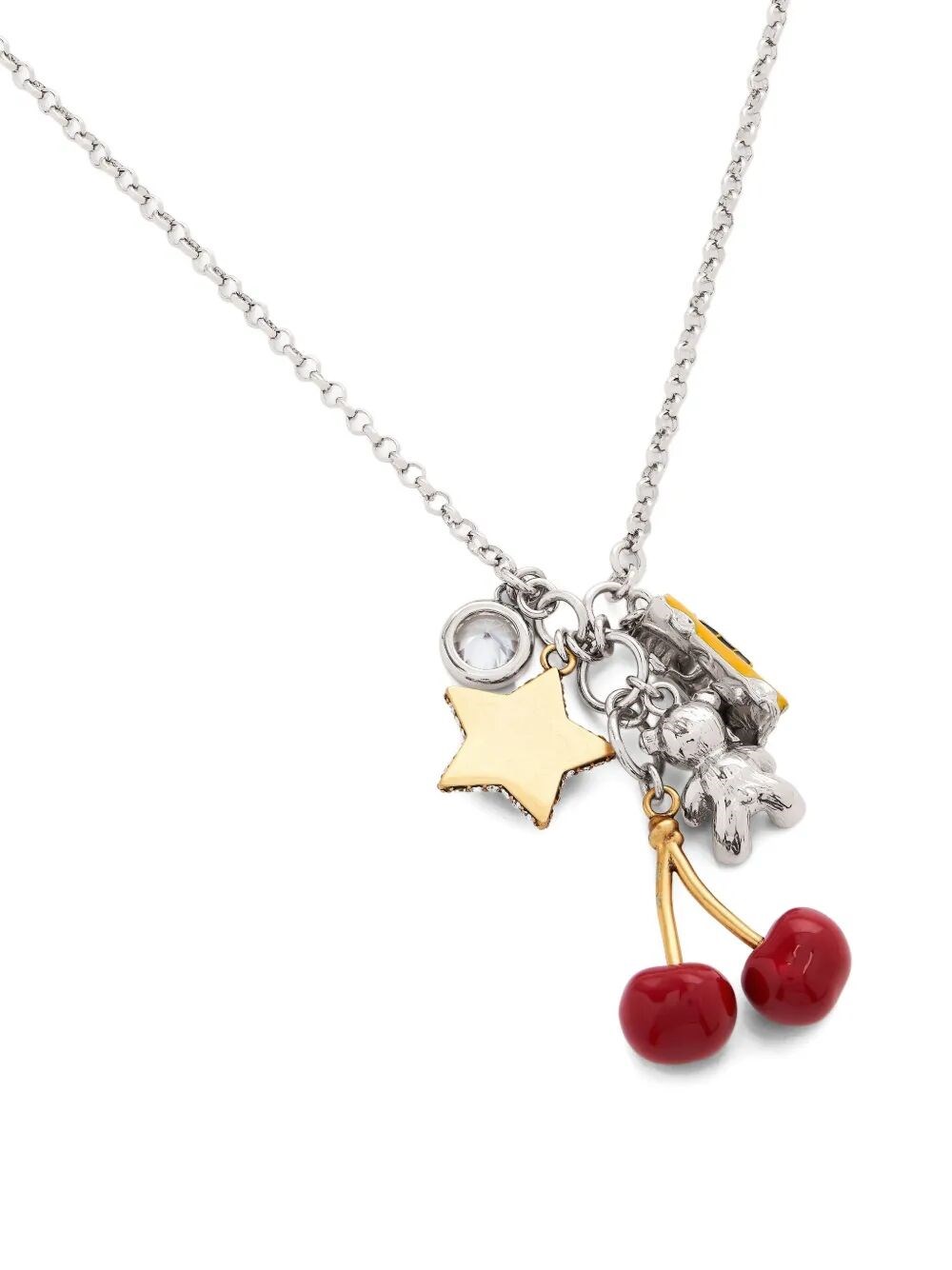 THE TRINKET CHARM CLUSTER NECKLACE