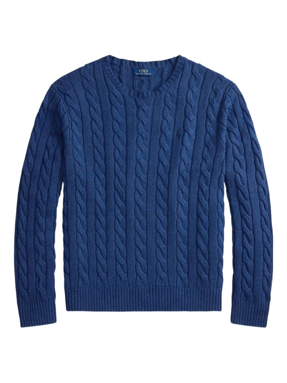 CABLE-KNIT COTTON JUMPER
