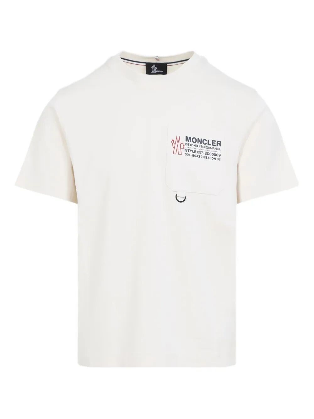 GRENOBLE COTTON T-SHIRT WITH EMBOSSED LOGO