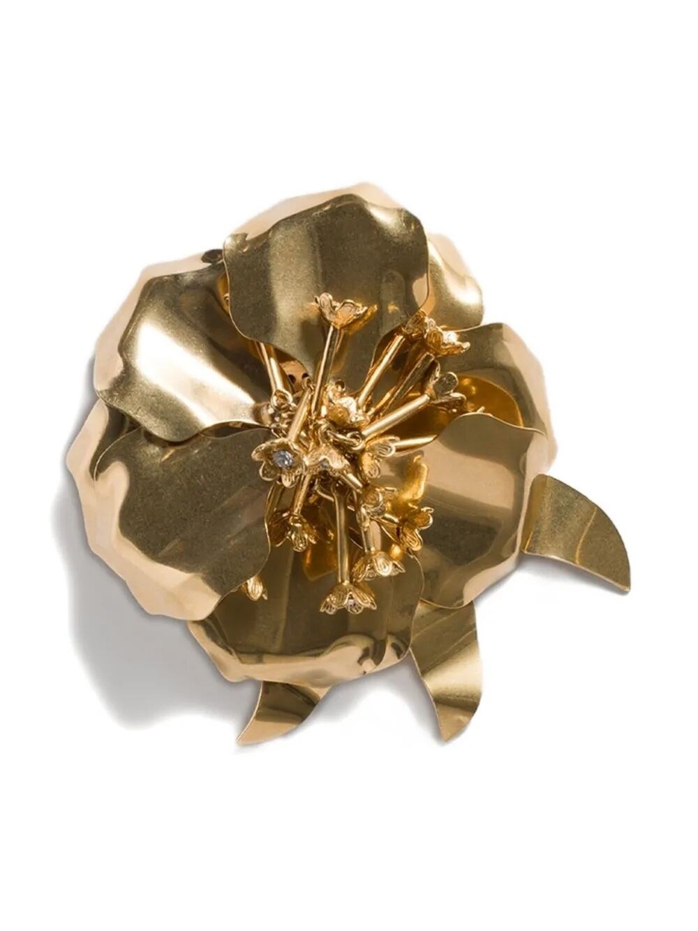 Miu miu Metal brooch with crystals available on Monti Boutique - 71619